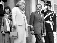 Mondales and Queen Juliana